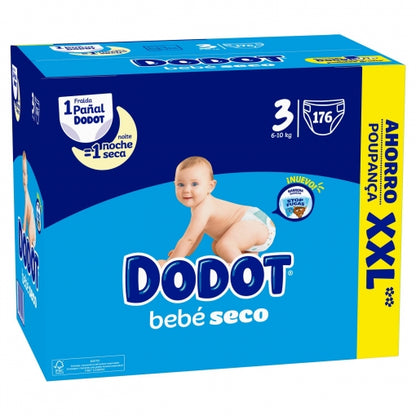 PAÑALES Babydot® Bebé-Seco - Compra 1 y lleva 4 en cualquier talla